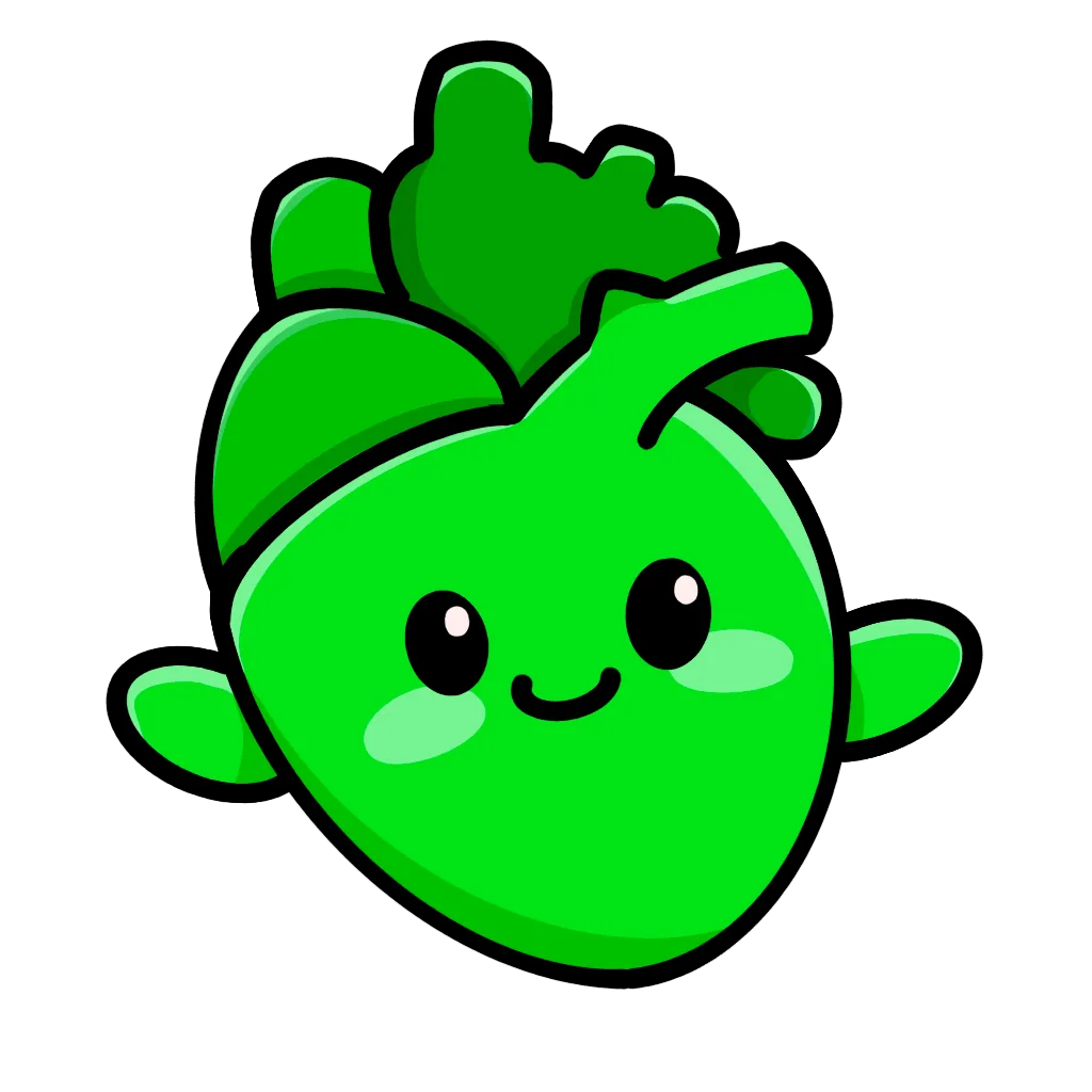 Hearti, das SlayMed-Maskottchen